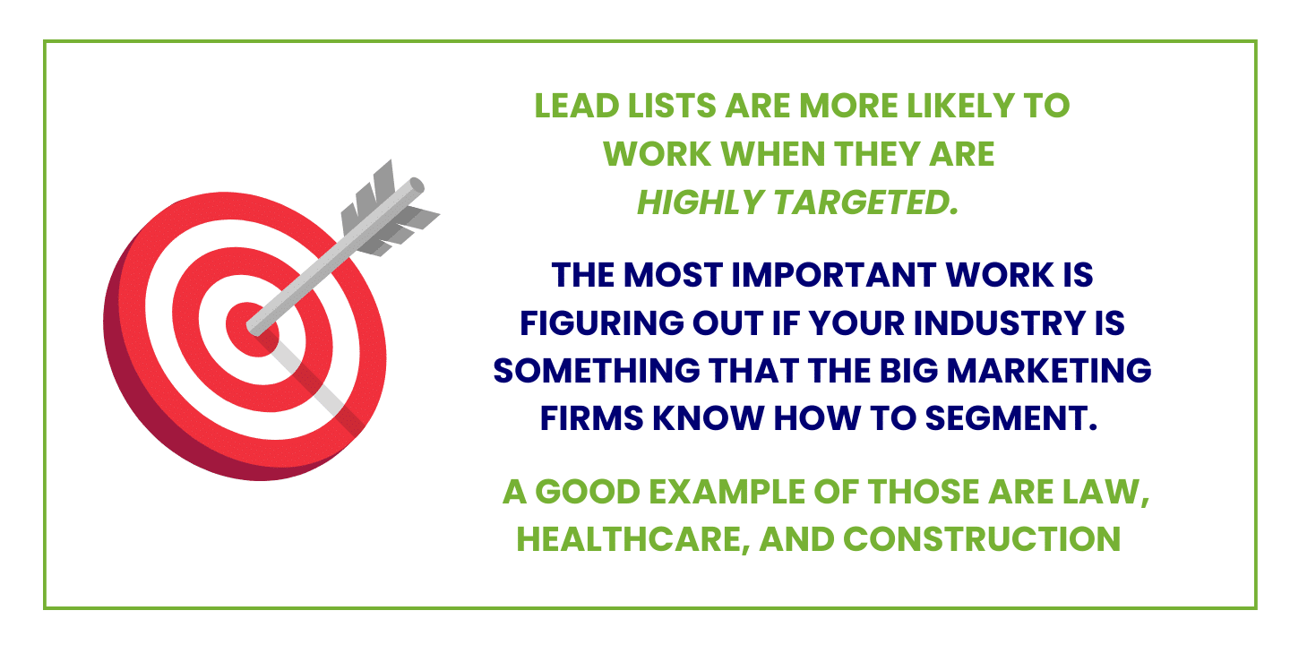 When does lead lists work